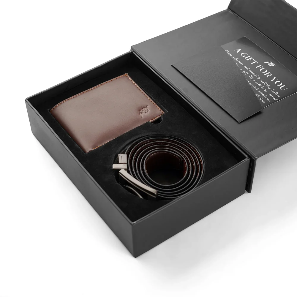 Navy Leather Gift Set Edition - Image 4
