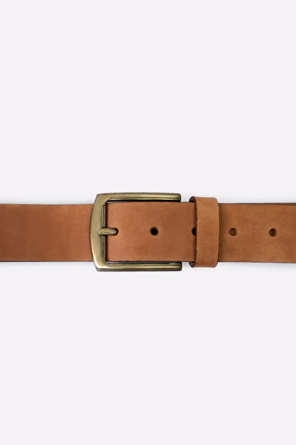 Classic Tan Genuine Leather Belt - Image 2