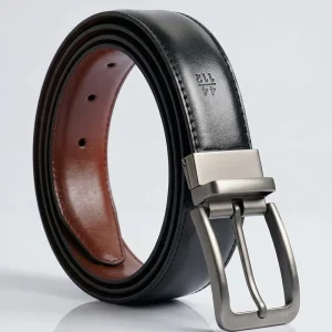 Smooth Reversible Black Brown Belt